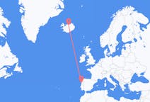 Flights from Akureyri to Porto