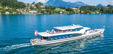 Lake Lucerne Sightseeing Cruise with Audio Guide and Onboard Bar