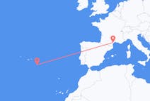 Flights from Béziers, France to Santa Maria Island, Portugal