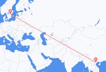 Flyrejser fra Hanoi, Vietnam til Linköping, Sverige