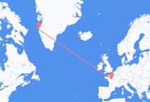出发地 法国图尔目的地 格陵兰西西缪特的航班