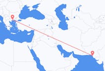 Flyreiser fra Karachi, til Kavala Prefecture