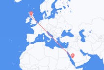 Flights from Ta if, Saudi Arabia to Glasgow, Scotland