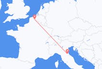 Flights from Forli, Italy to Lille, France