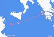 Flights from Zakynthos Island, Greece to Lampedusa, Italy