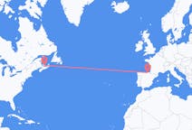 加拿大出发地 夏洛特顿飞往加拿大目的地 毕尔巴鄂的航班