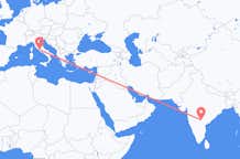 Flyreiser fra Hyderabad, til Roma