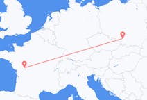 Flights from Poitiers in France to Katowice in Poland