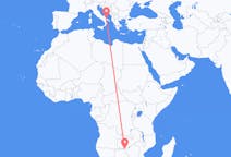 出发地 赞比亚出发地 利文斯顿目的地 意大利巴里的航班