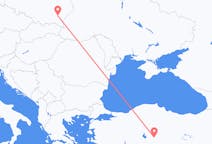 Vluchten van Rzeszów naar Nevşehir
