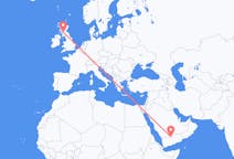 Flights from Sharurah, Saudi Arabia to Glasgow, the United Kingdom