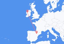Flights from Zaragoza, Spain to Knock, County Mayo, Ireland