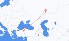 Рейсы из Уральск, Казахстан в Анкара, Турция