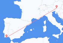 Flyreiser fra Klagenfurt, Østerrike til Faro, Portugal