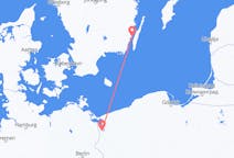 Flyg från Szczecin till Kalmar