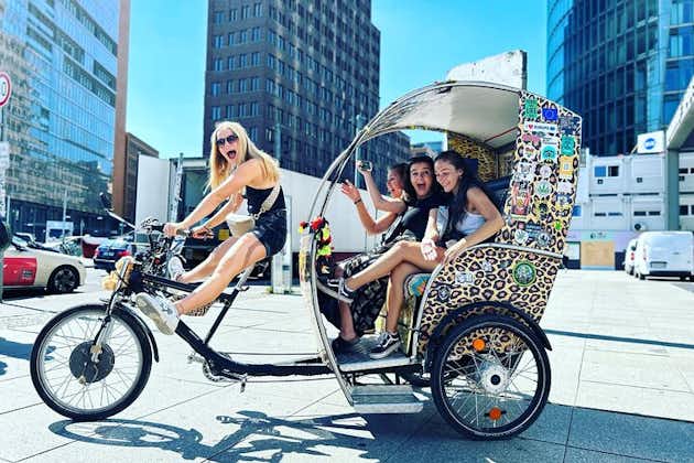 Rikscha Tours Berlin - Grupper på op til 16 personer med flere rickshaws