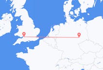 Flyreiser fra Leipzig, Tyskland til Bristol, England