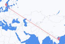Flyreiser fra Chu Lai, Vietnam til Stockholm, Sverige