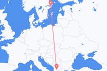 Flyreiser fra Ohrid, til Stockholm