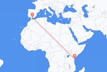 Flyrejser fra Mombasa til Malaga