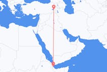 Flyg från Balbala, Djibouti till Van, Turkiet