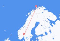 Flyg från Hasvik till Oslo