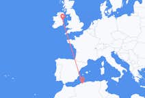 Flyg från Chlef, Algeriet till Dublin, Irland