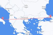 出发地 意大利出发地 布林迪西目的地 土耳其伊斯坦布尔的航班