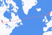 Loty z Winnipeg do Bergena