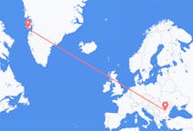 Flights from Qeqertarsuaq, Greenland to Bucharest, Romania