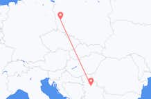Flyg från Zielona Góra, Polen till Belgrad, Serbien
