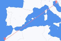 Flyreiser fra Essaouira, Marokko til Pula, Kroatia