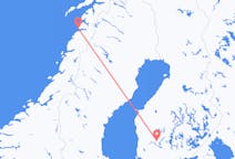Flug frá Tampere, Finnlandi til Bodø, Noregi