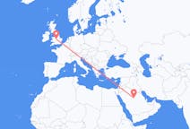 Flights from Al-Qassim Region, Saudi Arabia to Birmingham, England