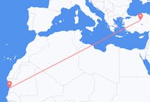 Flyg från Nouakchott till Ankara