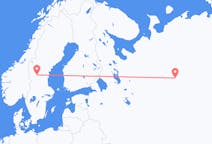 Flights from Syktyvkar, Russia to Sveg, Sweden