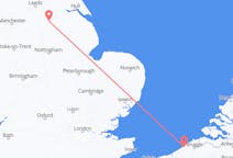 Flights from Ostend, Belgium to Doncaster, the United Kingdom