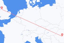 Flyrejser fra Sibiu, Rumænien til Manchester, England