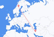Flights from Isfahan, Iran to Vilhelmina, Sweden