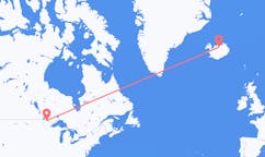Flüge von International Falls, Vereinigte Staaten nach Akureyri, Island