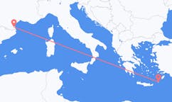 Flights from Perpignan, France to Karpathos, Greece