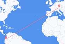 Flyrejser fra Quito til Salzburg
