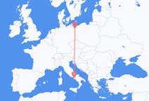 Flights from Szczecin, Poland to Naples, Italy