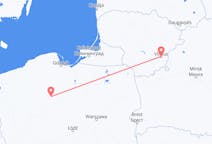 Flüge von Wilna, Litauen nach Bromberg, Polen