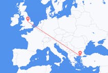 Flights from Alexandroupoli, Greece to Nottingham, the United Kingdom