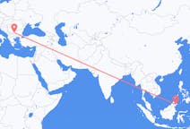 Flyreiser fra Lahad Datu, til Sofia