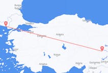 Vols depuis la ville de Malatya vers la ville d'Alexandroúpoli