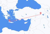 Vluchten van Mus, Turkije naar Chania, Griekenland