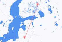 Flyreiser fra Kaunas, Litauen til Joensuu, Finland