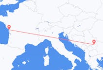 出发地 塞尔维亚来自 尼什目的地 法国拉罗歇尔的航班